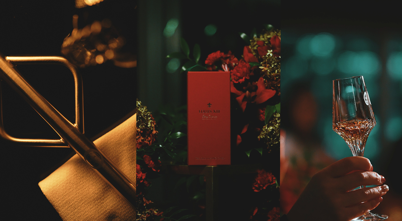 Still frame from Louis XIII private tasting film